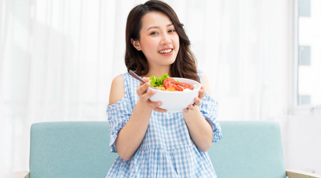 Eating healthy for weight loss